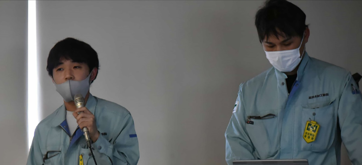 環境負荷削減(SDGs)の取り組み内容発表