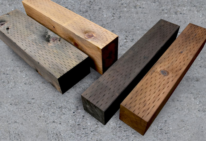 ツーバイ材などDIYに使いやすい防腐木材