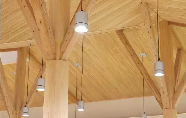 内装天井への防火木材施工事例