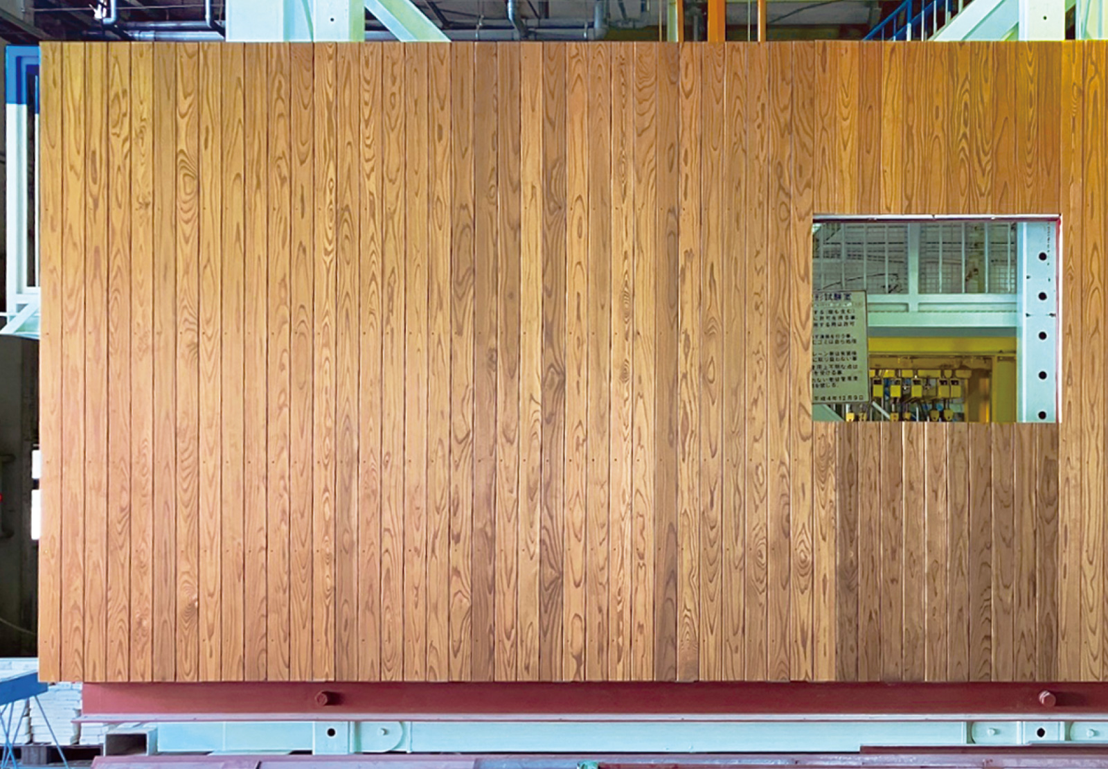 木製外壁の面内変形試験(静的)