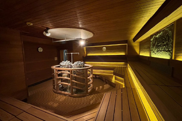 BABA sauna＜国産サウナ用木材 ＳＡＵＭＯ＞／施工：矢島建設工業株式会社