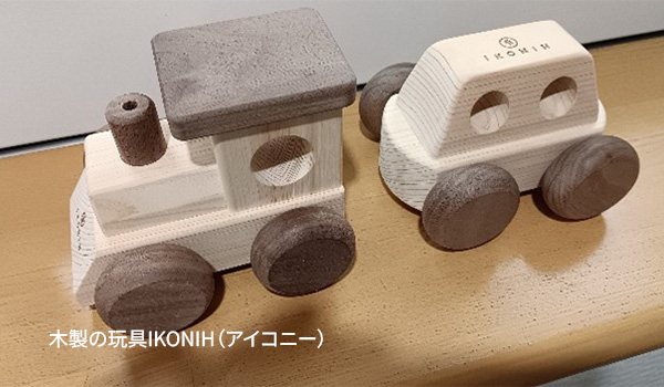 木製玩具のIKONIH(アイコニー)で子どもたちも丁寧に遊んでいる様子