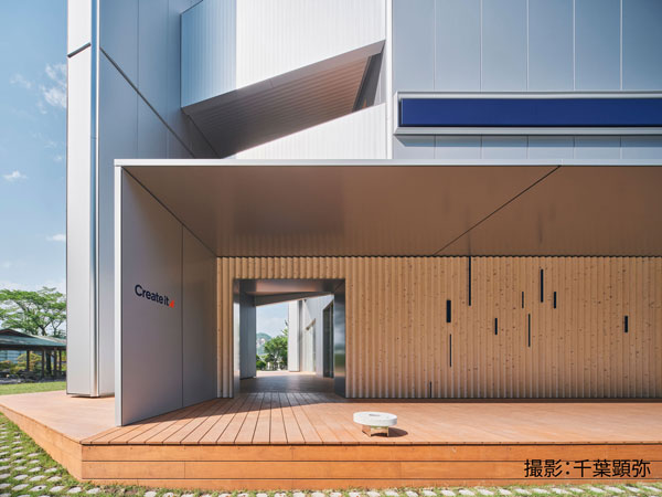 ナカニシ新工場M1＜ウッドデッキ：マクセラムPL＞