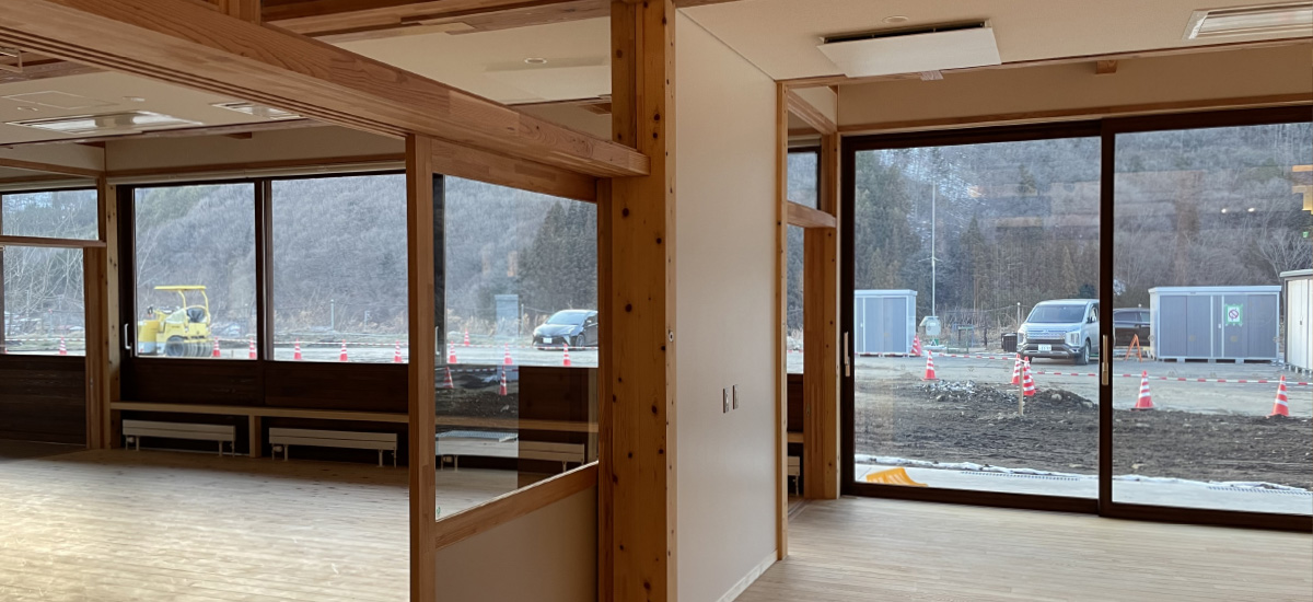 大型の木製引き戸も可能